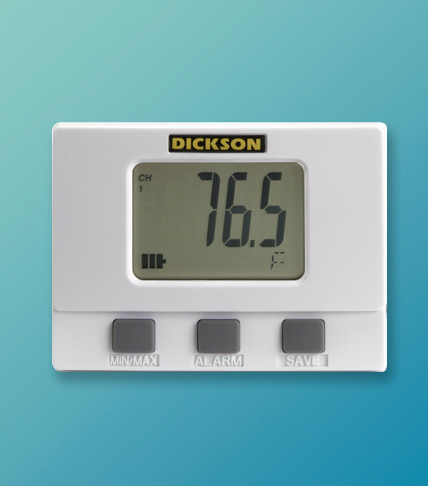Data Logger Dickson Con Display Digital Para Refrigeración Y Congelación › SM320
